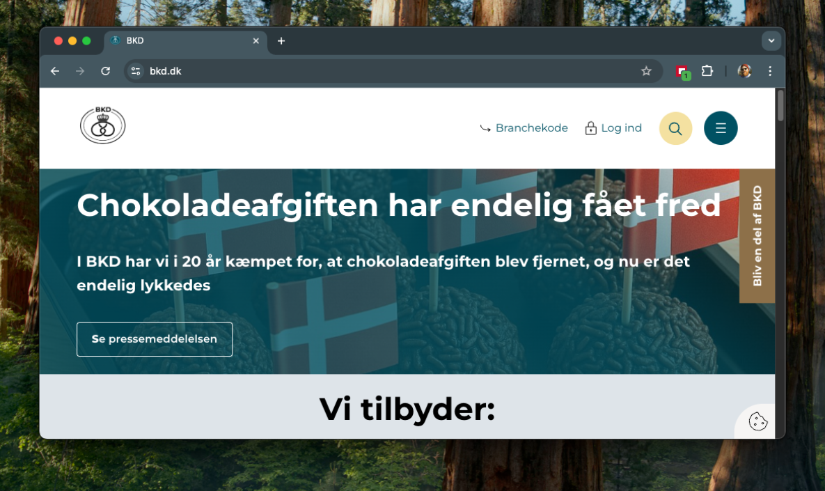 Automatic detection on any webpage